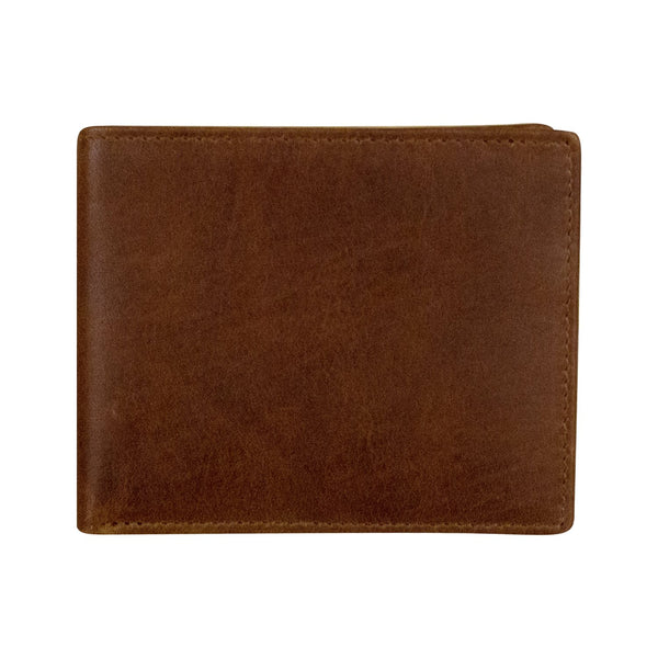 Cartera plegable delgada para hombre