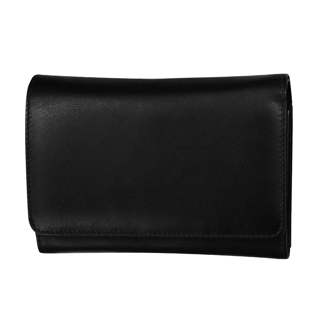 Front if of black French wallet