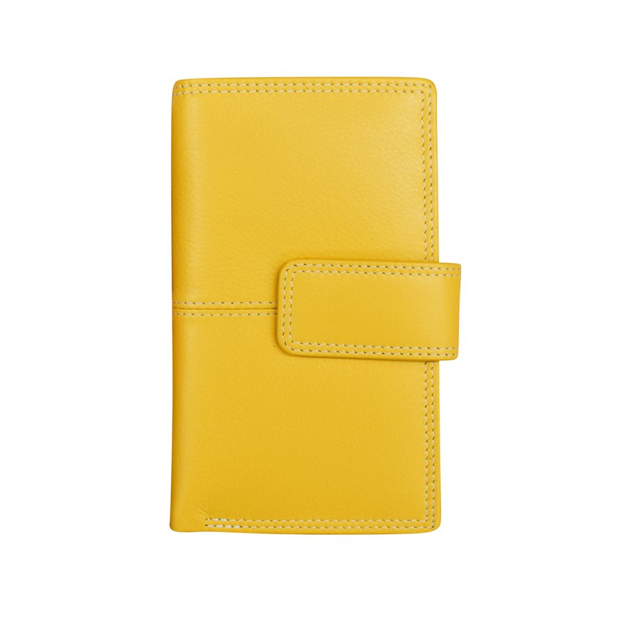  Front of yellow Midi Wallet