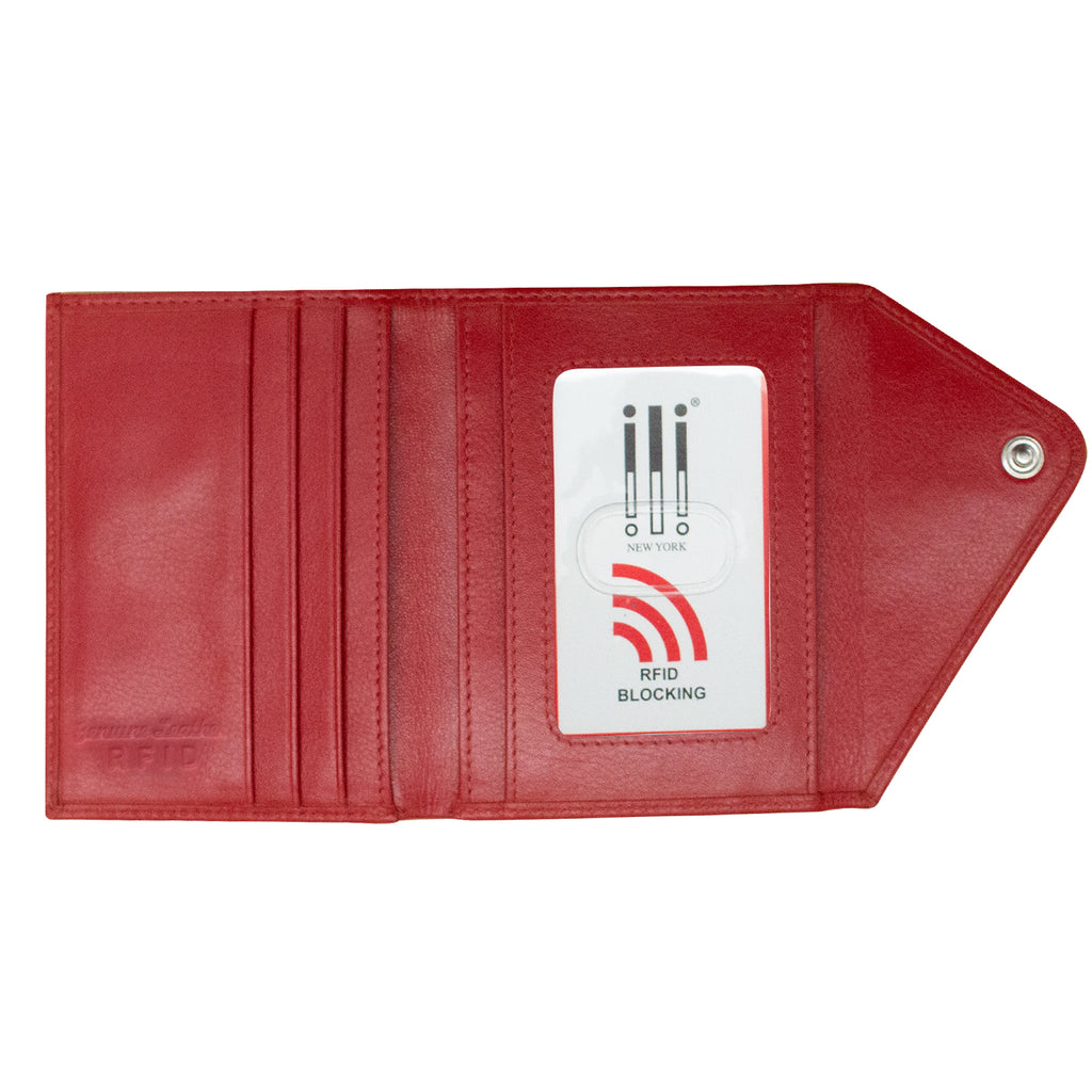 ili New York Mini Snap Tri-fold Wallet